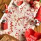 Floral Leaves Valentine's Table Runner, Wild Flowers Seasonal Kitchen Dining Table Decoration for Home Party Decor 13x72 Inch